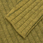 Cotton Slub Rib Crew - Green
