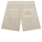Cotton Tailored Short - Beige