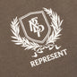 Crest T-Shirt - Dark Taupe
