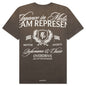 Crest T-Shirt - Dark Taupe