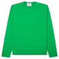 Crewneck Long Sleeve Jumper - Girl Scout Green