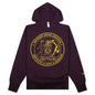Critical Thinking Hoodie - Blackberry Wine