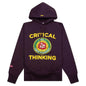 Critical Thinking Hoodie - Blackberry Wine