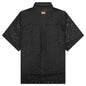 Crochet Button Up - Black