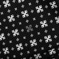 Cross Bandana Swim Short - Black/White