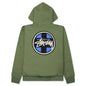 Cross Dot Hoodie - Olive