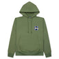 Cross Dot Hoodie - Olive