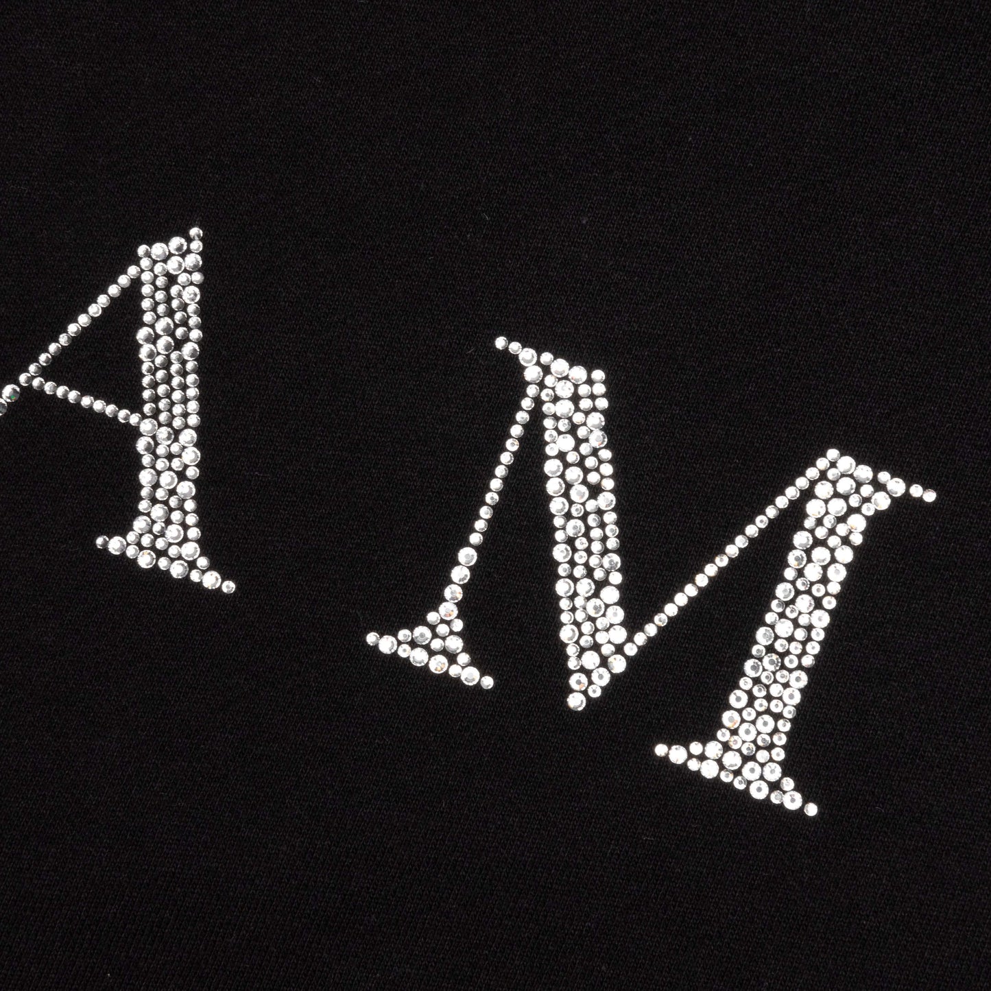 Crystal Embellished MA Hoodie - Black