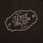 Holiday Honor the Gift Pattern L/S - Black