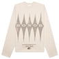 Holiday HTG Raw Edge Pullover - Bone