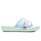 J Balvin x Super Play SP Sandals - Celestine Blue/White/Enamel Green