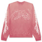 Feature x D-R-G-N Huo Crewneck - Faded Red