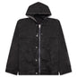 Denim Hoodie - Gray