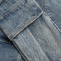 Denim Logo Cargos - Light Wash