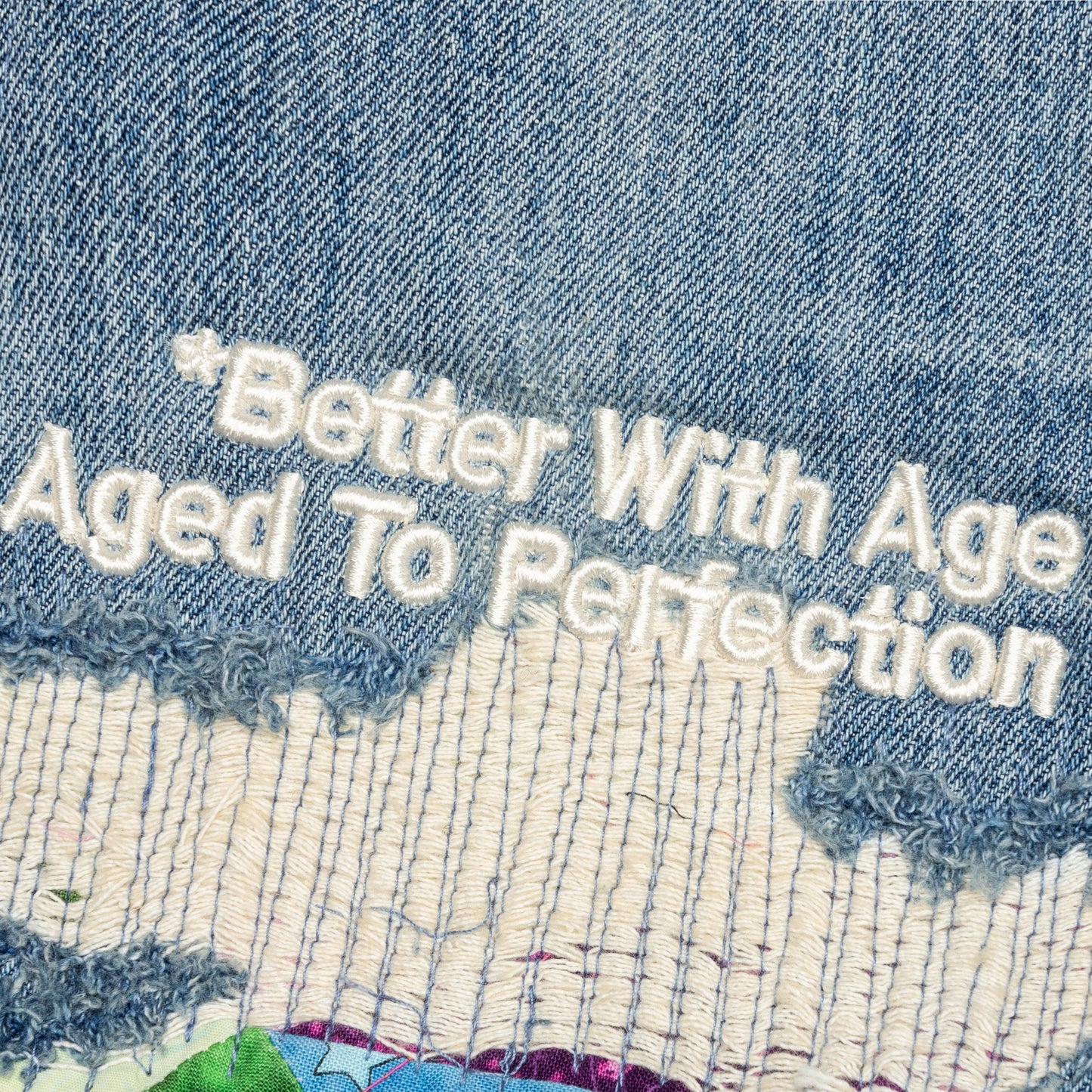 Denim Repair Pants - Indigo