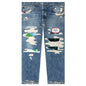 Denim Repair Pants - Indigo