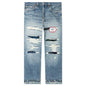 Denim Repair Pants - Indigo