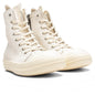 Denim Sneaks - Milk White