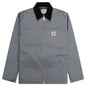 Detroit Jacket Rigid - Dove Grey/Black