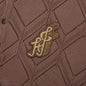 Diamond Knit Polo - Brown