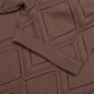 Diamond Knit Polo - Brown