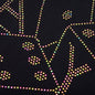 Dice Rhinestone Hoodie - Black