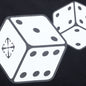 Dices Skate S/S Tee - Black/White