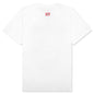 Digital S/S Tee - White