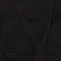 Double Knee Short - Black Rinsed