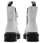 Women's Air Wair Jadon Polished Smooth Boot - White