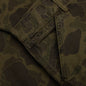 Duck Single Knee Pant Garment Dyed - Camo Duck Green/Office Green