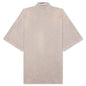 Monogram Button Up Shirt - Warm Grey