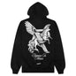 Elegance In Motion Hoodie - Jet Black