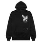 Elegance In Motion Hoodie - Jet Black