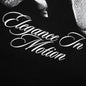 Elegance In Motion T-Shirt - Jet Black