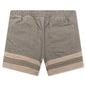 Rhude Emb. Canvas Logo Short - Olive/Tan