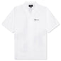 Embroidered Bowling Shirt - Antique White