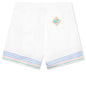 Embroidered Linen Shorts - Le Fil De La Musique