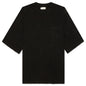 Embroidered Pocket Tee - Black