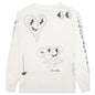 FA Heart L/S Tee - White