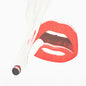 Emotionally Unavailable x Tom Wesselmann Smoking Lips Tee - White