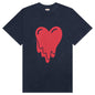 Heart Logo Tee - Navy