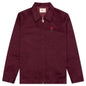 Hopeless Romantic Work Jacket - Burgundy