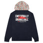 Emotionally Unavailable x Longchamp Sweatshirt Hood Theme EU - Navy
