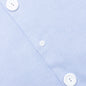 Enamel Button Oversized Shirt - Light Blue