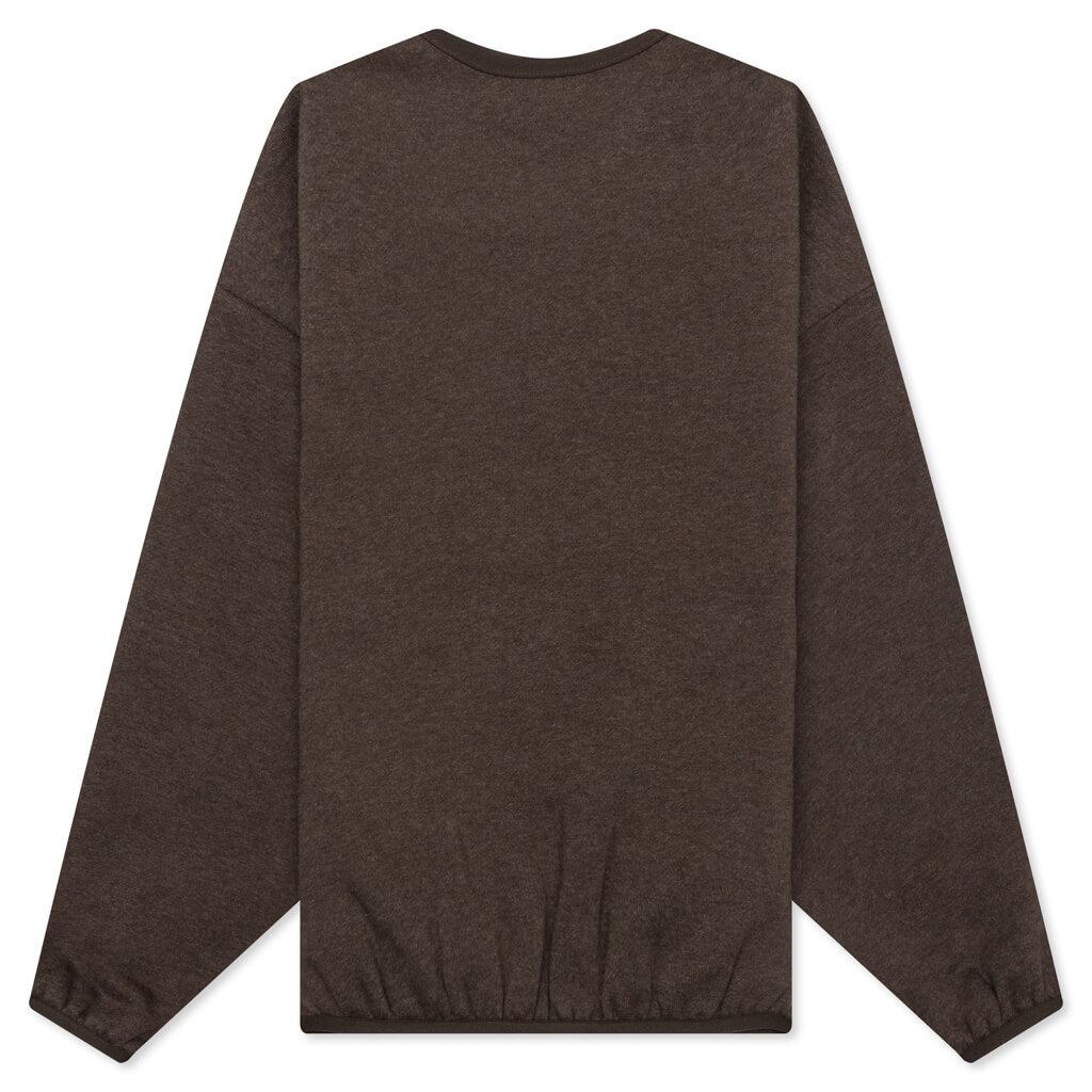Essentials Kid's Crewneck - Heather Wood