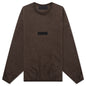 Essentials Kid's Crewneck - Heather Wood