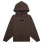Essentials Kid's Hoodie - Heather Wood