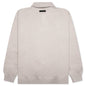 Essentials Knit Polo - Silver Cloud