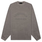 Heavy Long Sleeve Tee - Heather Grey